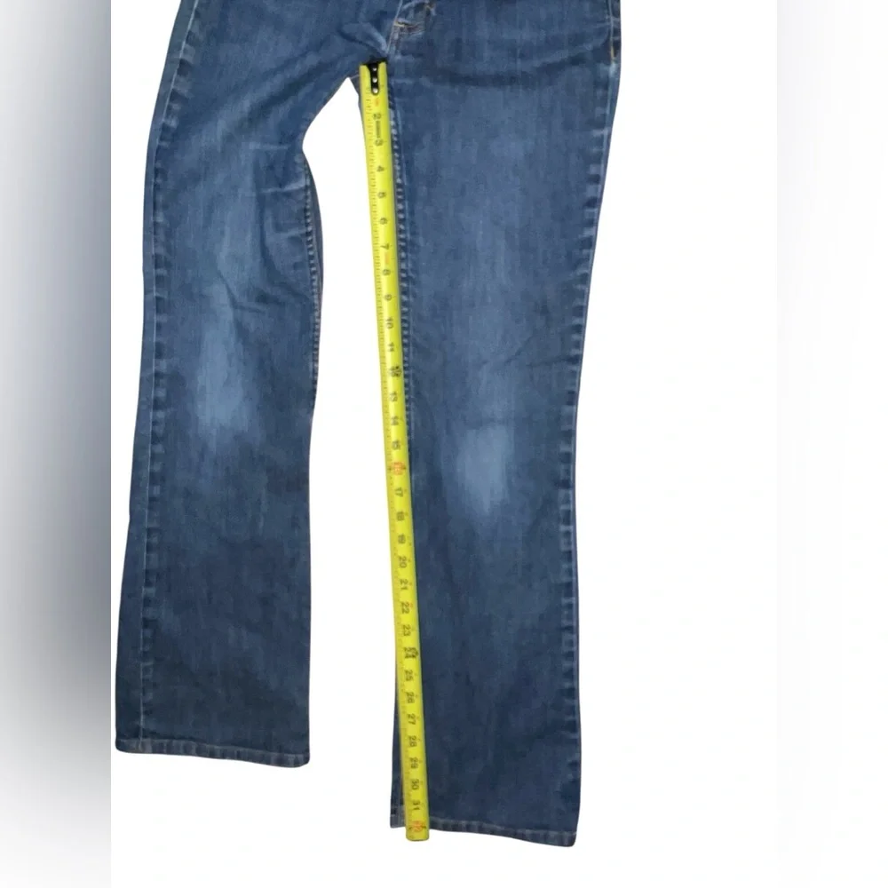 BANANA REPUBLIC| WOMENS Dark Stretch Denim Boot Cut Jeans 4R - Picture 8 of 9